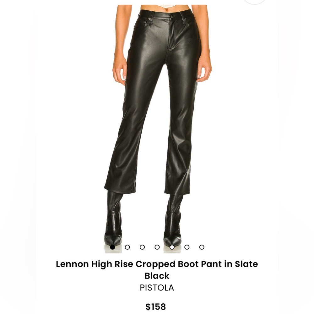 Pistola Lennon High Rise Cropped Boot Pant